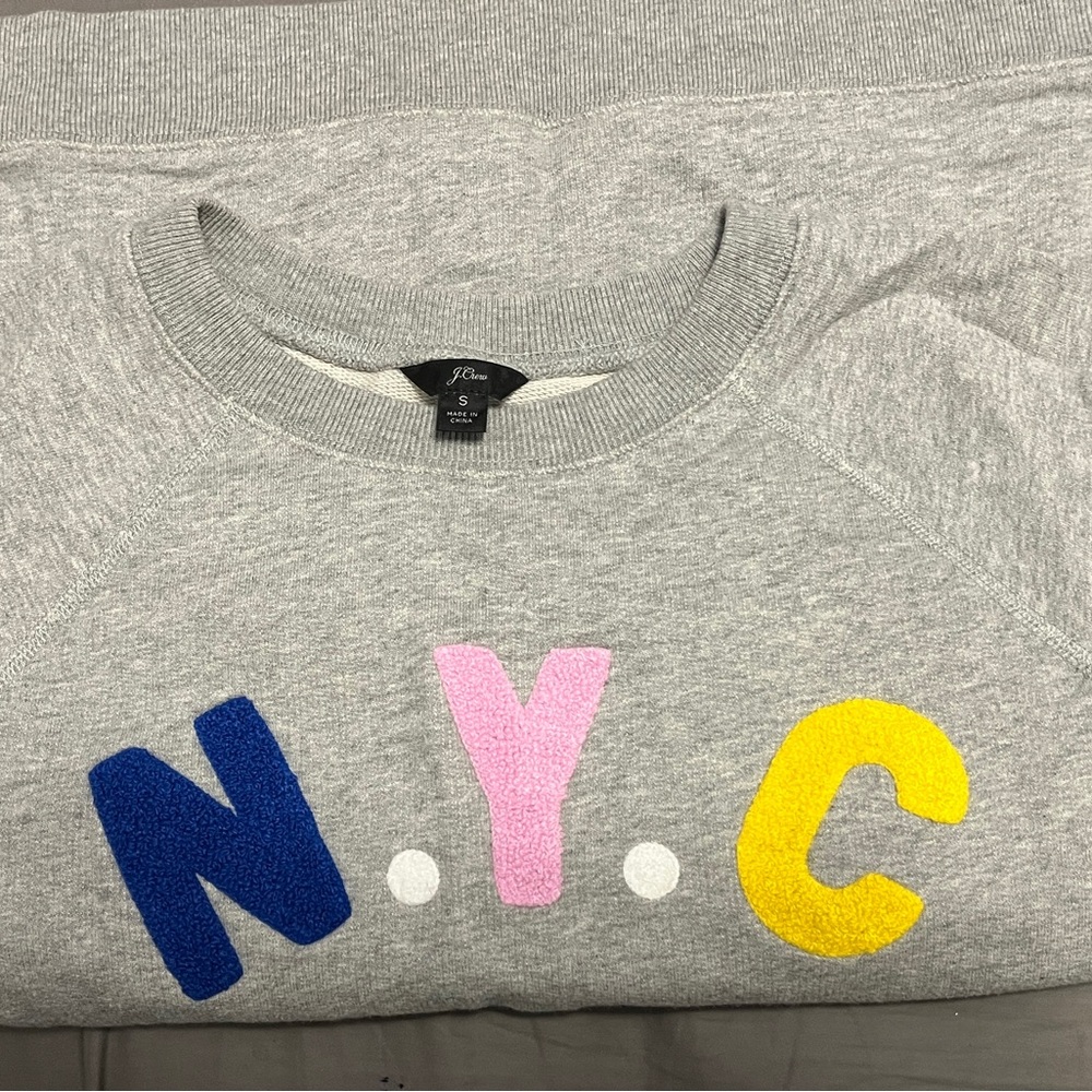J. Crew Heather Gray Sweatshirt